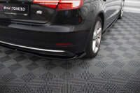 Maxton Design Heckansatz Flaps Diffusor - Audi A3 Sportback 8V Facelift