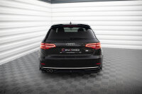 Maxton Design Rear Extension Flaps Diffusor - Audi A3...