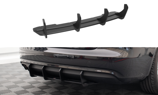 Maxton Design Street Pro Rear Bumper - Audi A4 B8 Facelift