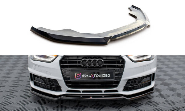 Maxton Design Front Extension V2 - Audi A4 Competition B8 Facelift