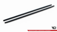 Maxton Design Side Skirts Diffusers - Audi A4 Competition B8 Facelift