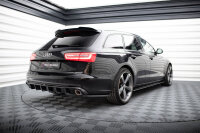 Maxton Design Heckansatz Flaps Diffusor V3 - Audi A6 Avant C7