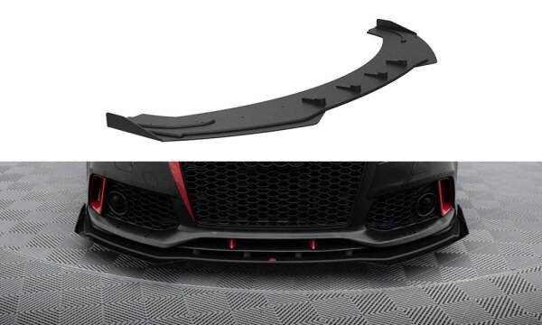 Maxton Design Street Pro Frontansatz + Flaps - Audi A7 RS7 Look C7