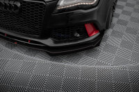 Maxton Design Street Pro Frontansatz + Flaps - Audi A7 RS7 Look C7