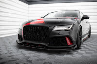 Maxton Design Street Pro Frontansatz + Flaps - Audi A7 RS7 Look C7