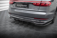 Maxton Design Middle Diffusor Rear Extension DTM Look - Audi A8 D5