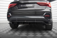 Maxton Design Middle Diffusor Rear Extension DTM Look - Audi Q3 Sportback F3