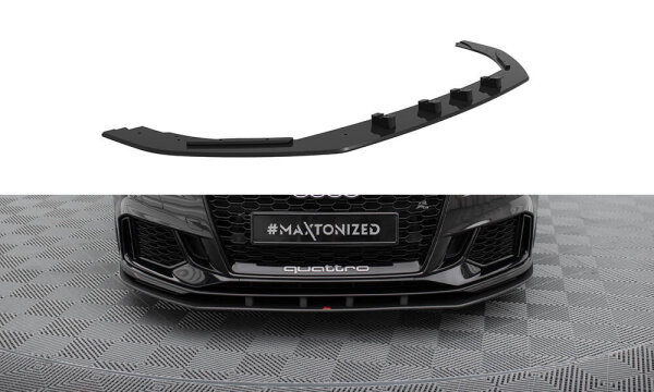 Maxton Design Street Pro Front Extension - Audi RS3 Limousine 8V Facelift