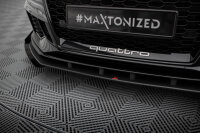 Maxton Design Street Pro Front Extension V1 + Flaps - Audi RS3 Limousine 8V Facelift