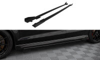 Maxton Design Street Pro Side Skirts Diffusers V1 + Flaps...