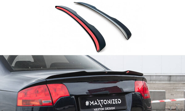 Maxton Design Spoiler Cap - Audi RS4 Limousine B7