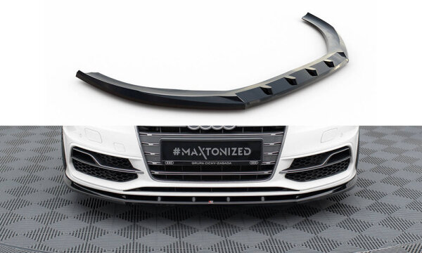 Maxton Design Front Extension V1 - Audi S3 / A3 S-Line Sportback / Hatchback 8V