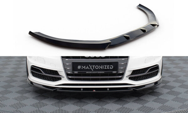 Maxton Design Front Extension V2 - Audi S3 / A3 S-Line Sportback / Hatchback 8V