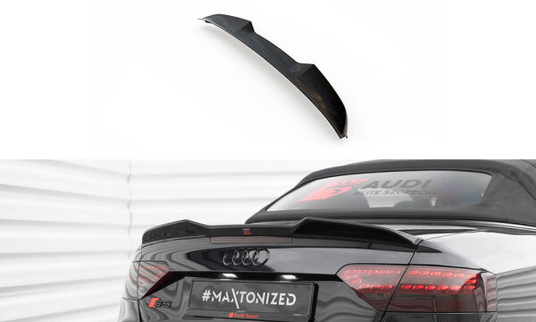 Maxton Design Spoiler Cap - Audi S5 / A5 S-Line Convertible 8T