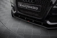 Maxton Design Street Pro Frontansatz + Flaps - Audi S5 / A5 S-Line 8T