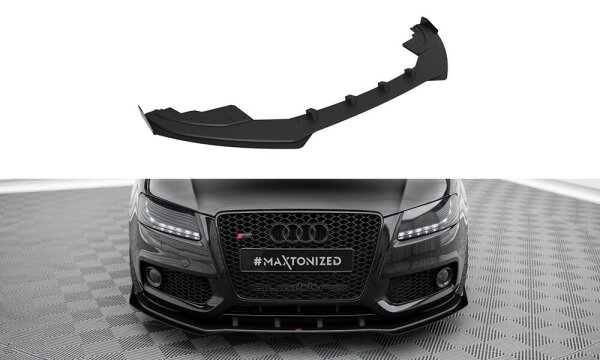 Maxton Design Street Pro Frontansatz + Flaps - Audi S5 / A5 S-Line 8T