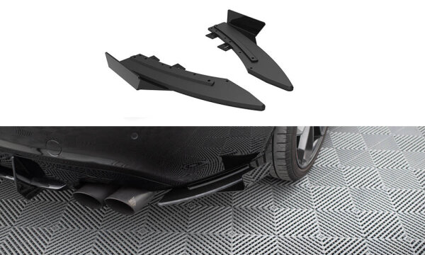 Maxton Design Street Pro Rear Extension Flaps Diffusor + Flaps - Audi S5 / A5 S-Line Coupe / Convertiblelet 8T