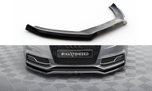 Maxton Design Front Extension V4 - Audi S5 / A5 S-Line Coupe / Sportback 8T Facelift