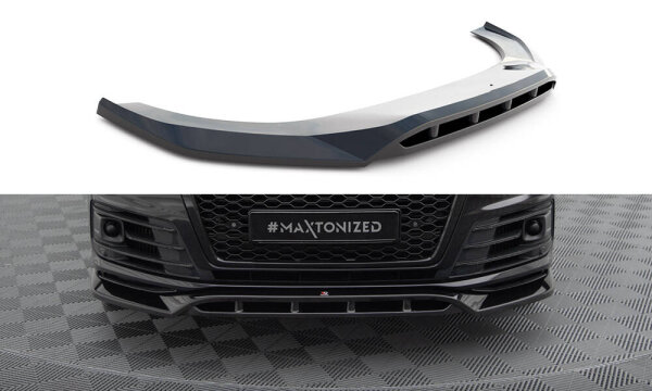 Maxton Design Front Extension V2 - Audi SQ7 / Q7 S-Line Mk2