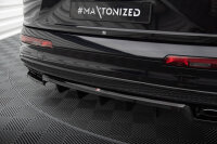 Maxton Design Middle Diffusor Rear Extension DTM Look - Audi SQ7 Mk2