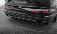 Maxton Design Middle Diffusor Rear Extension DTM Look - Audi SQ7 Mk2