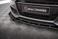 Maxton Design Street Pro Front Extension + Flaps - Audi TT S / S-Line 8S