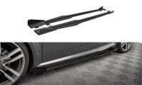 Maxton Design Street Pro Side Skirts Diffusers + Flaps -...