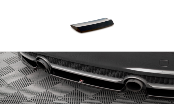 Maxton Design Middle Diffusor Rear Extension - Audi TT S-Line 8S