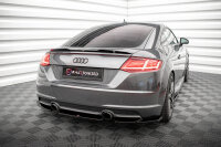 Maxton Design Middle Diffusor Rear Extension - Audi TT S-Line 8S