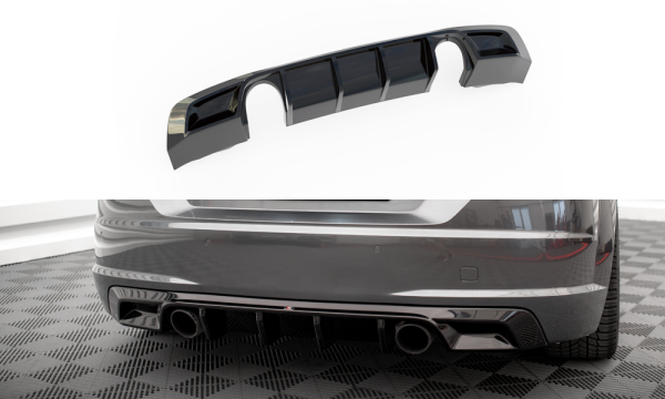 Maxton Design Diffusor Rear Extension - Audi TT S-Line 8S