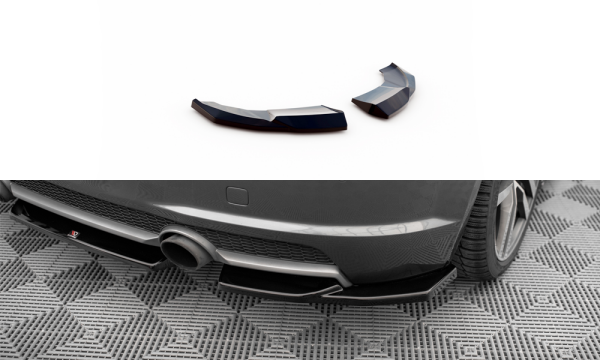 Maxton Design Rear Extension Flaps Diffusor V1 - Audi TT S-Line 8S