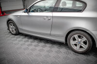 Maxton Design Seitenschweller Ansatz V2 - BMW 1er E81 Facelift