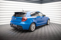 Maxton Design Middle Diffusor Rear Extension DTM Look - BMW 1 M-Package E87 Facelift