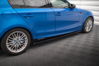 Maxton Design Seitenschweller Ansatz - BMW 1er M-Paket E87 Facelift