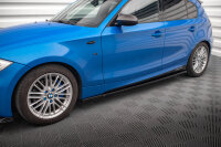 Maxton Design Side Skirts Diffusers - BMW 1 M-Package E87 Facelift