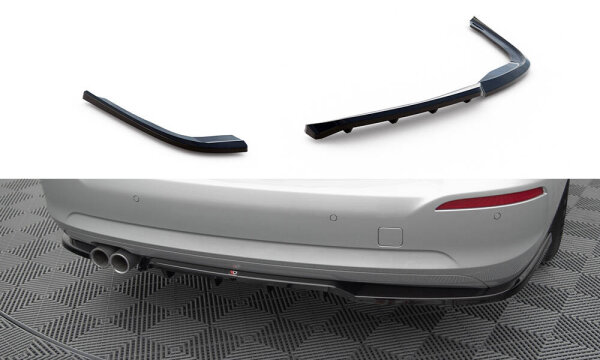 Maxton Design Middle Diffusor Rear Extension DTM Look - BMW 3 GT F34 Facelift