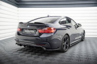 Maxton Design Middle Diffusor Rear Extension DTM Look - BMW 4 Gran Coupe M-Package F36