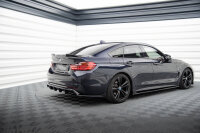 Maxton Design Middle Diffusor Rear Extension DTM Look - BMW 4 Gran Coupe M-Package F36