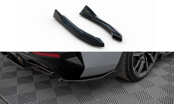 Maxton Design Rear Extension Flaps Diffusor V2 - BMW M440i Gran Coupe G26