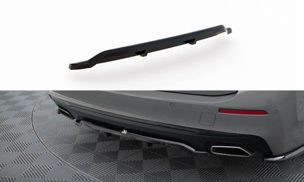 Maxton Design Middle Diffusor Rear Extension DTM Look - BMW 5 G30 / G31 Facelift