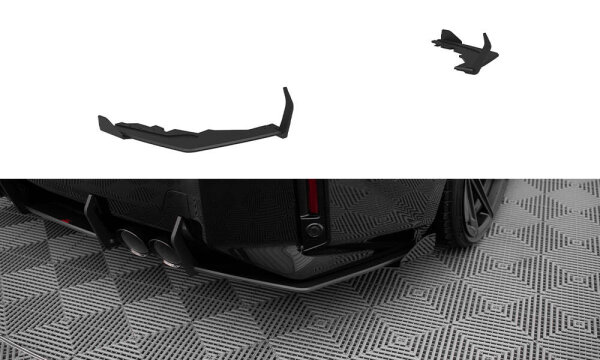 Maxton Design Street Pro Heckansatz Flaps Diffusor V1 + Flaps - BMW M2 G87