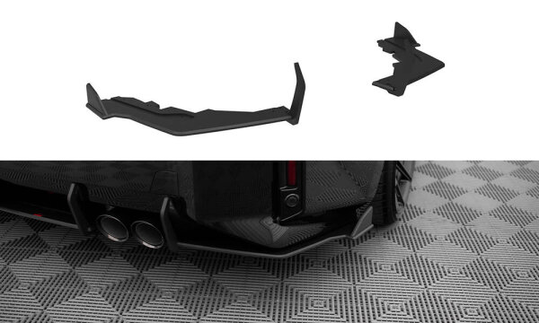 Maxton Design Street Pro Rear Extension Flaps Diffusor V2 - BMW M2 G87