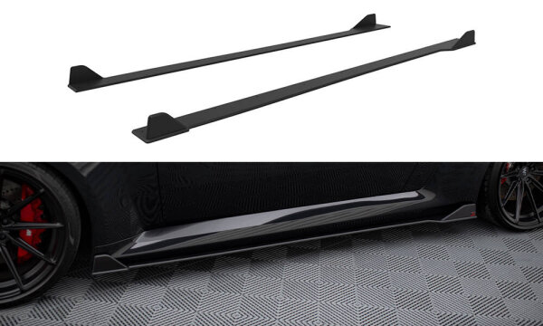 Maxton Design Street Pro Side Skirts Diffusers - V2 - BMW M2 G87