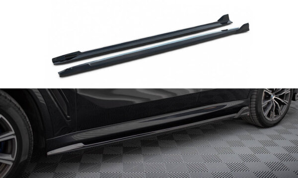 Maxton Design Side Skirts Diffusers V2 - BMW X5 M-Package G05