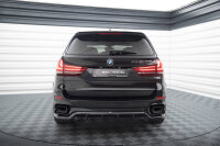 Maxton Design Middle Diffusor Rear Extension DTM Look - BMW X5 M-Package F15