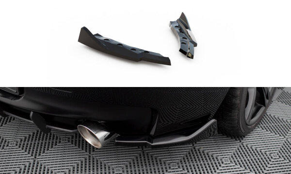 Maxton Design Rear Extension Flaps Diffusor - BMW Z4 M-Package E89 Facelift