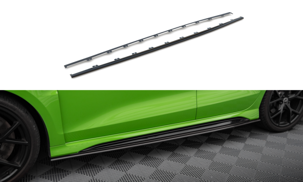 Maxton Design Carbon Fiber Side skirts - Audi RS3 Limousine / Sportback 8Y