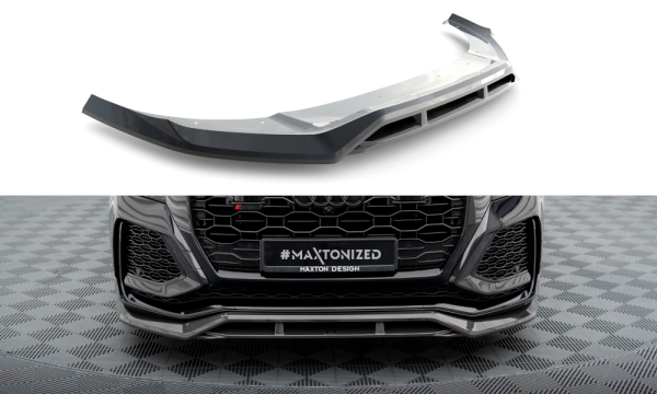 Maxton Design Carbon Fiber Front Extension - Audi RSQ8 Mk1