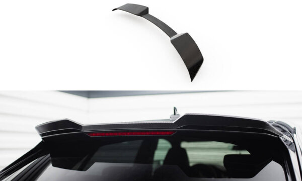 Maxton Design Carbon Fiber Tailgate spoiler (Upper) - Audi RSQ8 Mk1