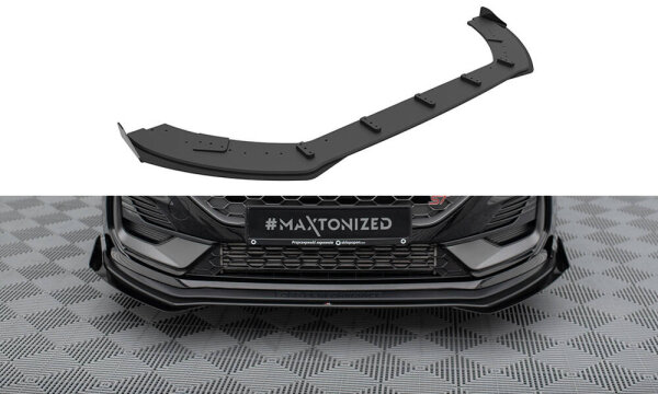 Maxton Design Street Pro Front Extension + Flaps - Ford Fiesta ST / ST-Line Mk8 Facelift